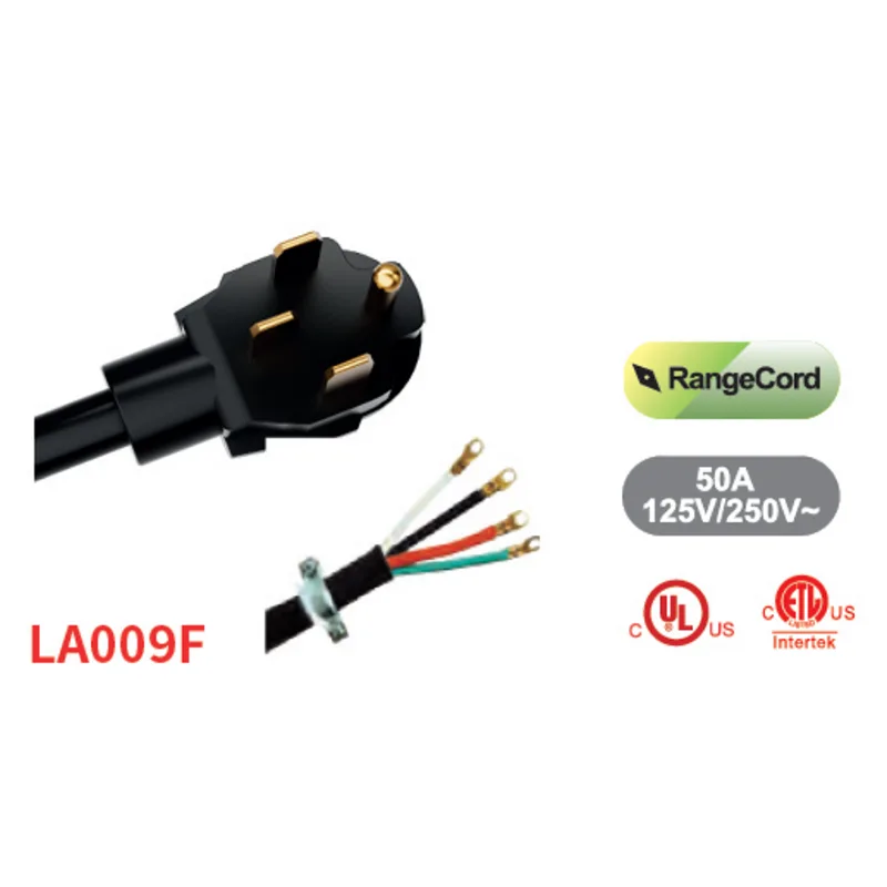 UL Standard Dryer and Range Power Cords